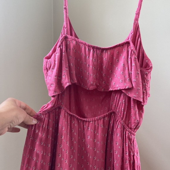 American Eagle Pink Patterned Mini Dress - S - Picture 5 of 6